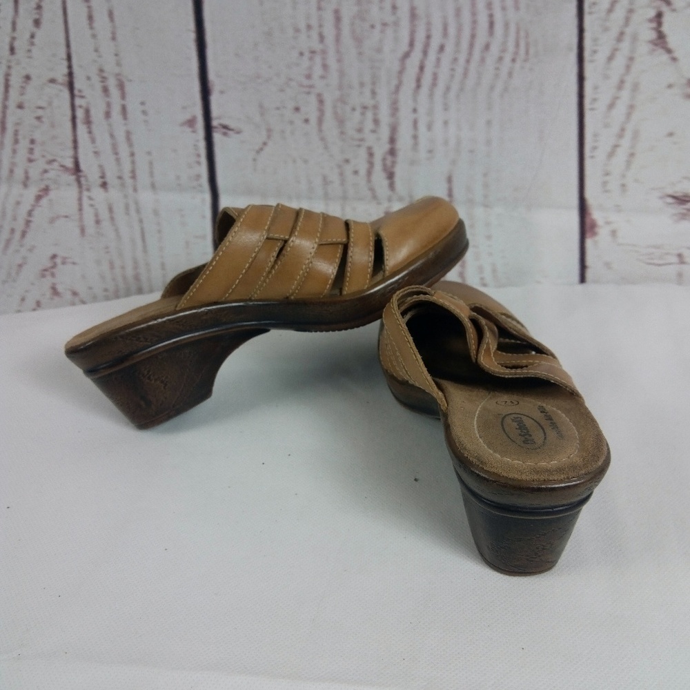 Dr Scholl's Brenna 7.5 Double Air Pillo Tan Shoes